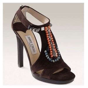 Jimmy Choo “Riv” T-strap sandals